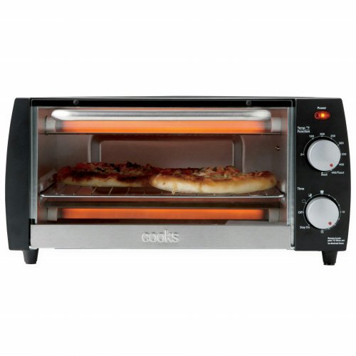 cooks 10-liter Toaster Oven - Black