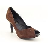 Donald J Pliner Zayit Pumps Peep Toe Shoes Brown Womens