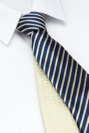 2 Pack Machine Washable Striped & Spotted Ties