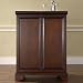 Crosley Furniture LaFayette Expandable Bar Cabinet in Vintage Mahogany Finish