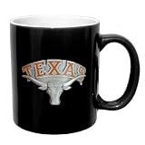 Texas University Longhorns 2-Tone Coffee Mug - NCAA College Athletics - Fan Shop Merchandise