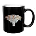 Texas University Longhorns 2-Tone Coffee Mug - NCAA College Athletics - Fan Shop Merchandise