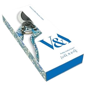V&A Secateurs in Anemone print