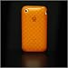 iPhone 3G and 3GS Glossy Diamond Crystal Case (Orange Mandarin)