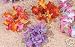 24 pc Hawaiian Ruffle Flower Lei Bracelets -wholesale Luau Party supplies