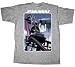 Star Wars Darth Vader Star Coaster Grey Heather Mens T-shirt Tee