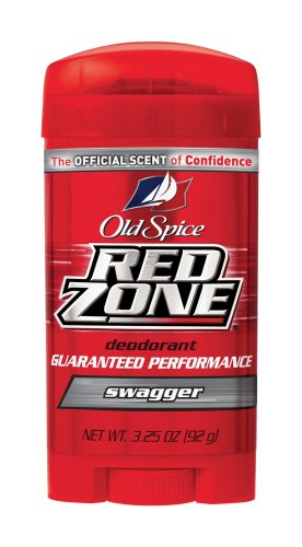 Old Spice Deodorant Red Zone, Swagger, 3.25-Ounce Boxes (Pack of 6)