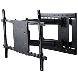 Plasma LCD Flat Screen TV Articulating Full Motion Dual Arm Wall Mount Bracket