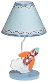 Sumersault Rocket Baby Lamp with Shade