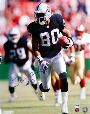 Jerry Rice (Oakland Raiders) 16x20 Photo (Rice Hologram)