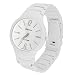 Geneva Platinum Mens Round Bezel Link Watch