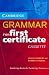 Book Cambridge Grammar for First Certificate Cassette: Grammar Reference and Practice (Cambridge Books for Cambridge Exams)