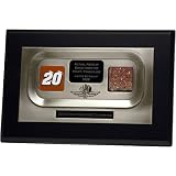 Mounted Memories Tony Stewart Zinc Replica of Brickyard w/ Piece of Track
