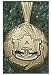 LogoArt Auburn Tigers 10K Gold Basketball Pendant
