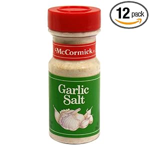 McCormick Garlic Salt, 9.5-Ounce Unit (Pack of 12) by McCormick