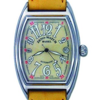 Tonneau-Rectangular Replica Classic Ref. 8081 MOP Y, Zeno-Watch Basel Watches, Mens Watches,Mens Zeno-Watch Basel Watches
