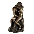 Classic Styled Lovers Sculpture Entitled The Kiss Inspired by The Great Artist Auguste Rodin - A Great Christmas Gift Idea