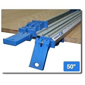 All in One Clamp C-50 50-Inch Double Grip Bench Clamp with T-track by E. Emerson Tool Co
