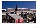 Frelsers Kirke in Kolonihavn with 1950s Apartment Blocks Beyond, Nuuk, Greenland, Photographic Print by Anders Blomqvist, 32x24