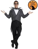 By Disguise Inc, Jack Skellington Classic Costume (Pants & Mask not included)