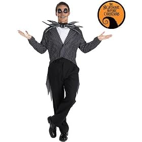 A Nightmare Before Christmas Jack Skellington Costume