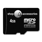 Shop4accessories 4GB Micro SD Memory Card and Adaptor for your Nokia Mobile Phone! Including N8 / N9 N97 Mini / N900.
