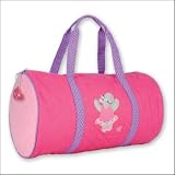 Stephen Joseph Dancing Hippo Quilted Duffle Bag