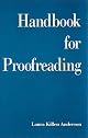 Handbook for Proofreading