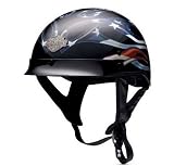 Men's Harley-Davidson® Old Glory Hybrid Ultra-Light Half Helmet 98293-10VM (Large)