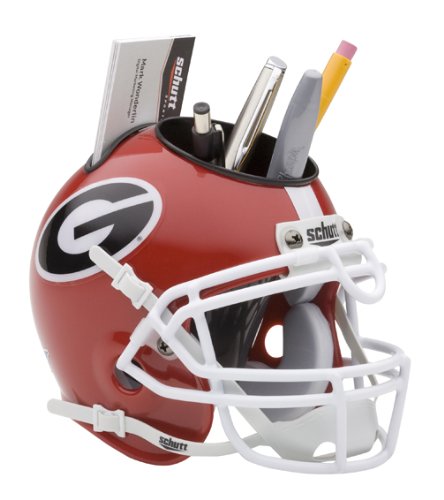 GEORGIA BULLDOGS NCAA Football Helmet Desk Caddy