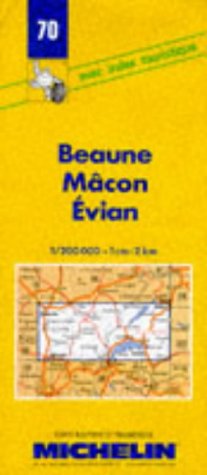 City Travel Guides Discounted  Books : Beaune, Macon, Evian Map