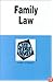 Family Law in a Nutshell (3rd ed) (Nutshell Series)