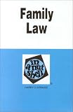 Family Law in a Nutshell (3rd ed) (Nutshell Series)