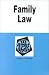 Books : Family Law in a Nutshell (3rd ed) (Nutshell Series)