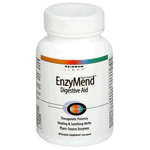 Rainbow Light EnzyMend Digestive Aid, Enzyme Supplement Vcaps, 90 Vcaps by Digestive Enzyme