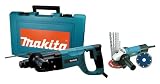 Makita HR2455X2 1-Inch D-Handle SDS Rotary Hammer 4-1/2-Inch Angle Grinder Combo Kit with 5 Piece Bit Set and Diamond Wheel