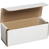 Aviditi M522 Crush Proof Corrugated Mailer, 5" Length x 2" Width x 2" Height, Oyster White (Bundle of 50)