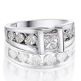 Diamond Engagement Ring 1 3/4ctw