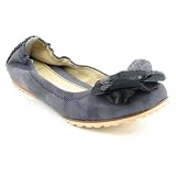 Lisa For Donald J Pliner Flint Flats Ballet Shoes Black Womens