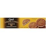 Carr's Cookies, Ginger Lemon Creme, 7.05 Ounce