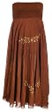 Women's Lauren Kiyomi Cotton Voile Smock Dress (Maternity) - More Colors Available, Brown