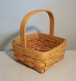 Longaberger Baskets TARRAGON Booking Basket Warm Brown