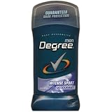 Degree Men Body Responsive Deodorant Stick, Intense Sport - 3 Oz