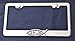 Jesus Fish Spiritual Love 3d Emblem Stainless Steel License Plate Frame Chrome, New