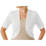 Petite Bay Studio Petite Short Sleeve Bolero Shrug