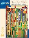 Pomegranate Frank Lloyd Wright: Saguaro Glass Designs 1000 Piece Jigsaw Puzzle