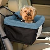 Kurgo Rover Dog Booster Seat, Black/Blue
