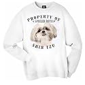 Shih Tzu Property Of Adult Sweatshirt