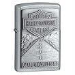 Zippo Harley Davidson Shield and American Legend Emblem Street Chrome Pocket Lighter