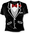 Girls All Occasion Formal Tuxedo T-Shirt #9